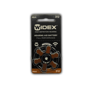 Батарейки Widex Zinc-Air 312 pr41
