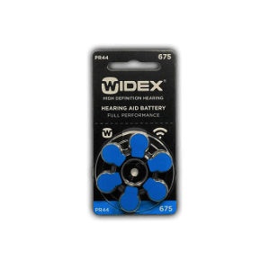 Батарейки Widex Zinc-Air 675 pr44